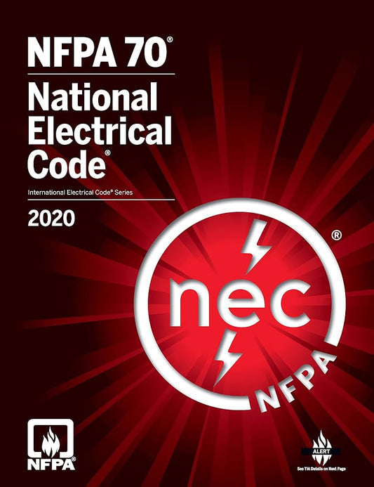NFPA 70 National Electrical Code (NEC), 2020 Edition - Softcover with Index Tabs