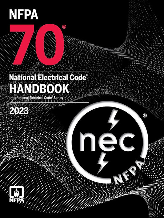 NFPA 70 National Electrical Code Handbook, 2023 Edition - Hardcover with Tabs