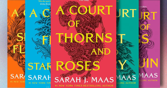 A Court of Thorns and Roses Series by Sarah J. Maas - 4 Book Paperback Collection Set