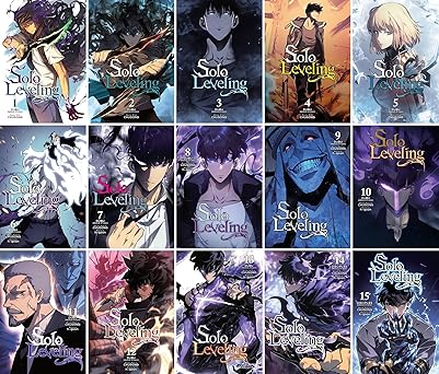 Solo Leveling Comic Collection Volumes 1–14 | 14-Book Full-Color Paperback Set