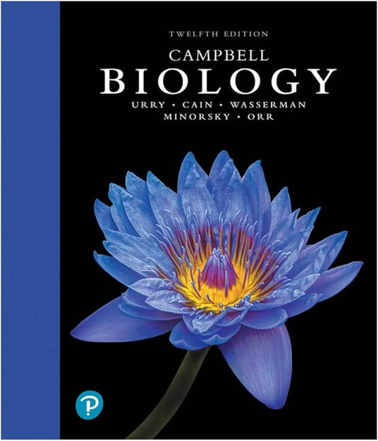 Campbell Biology, 12th Edition - Hardcover College Textbook