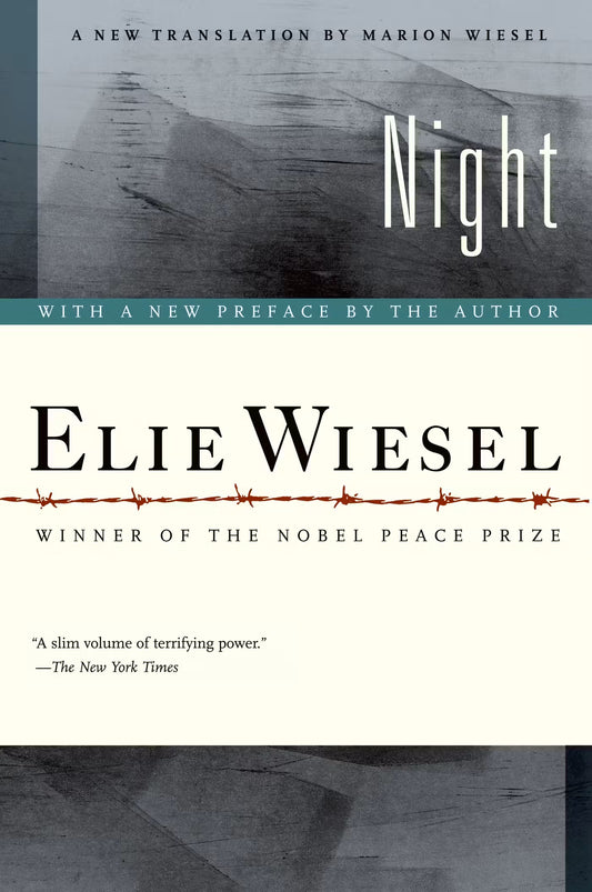 Night by Elie Wiesel (Paperback, Hill and Wang, biography)