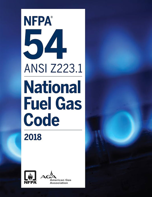 NFPA 54 National Fuel Gas Code, 2018 Edition (ANSI Z223.1) - Paperback