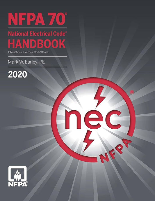 NFPA 70 National Electrical Code Handbook, 2020 Edition - Hardcover with Tabs