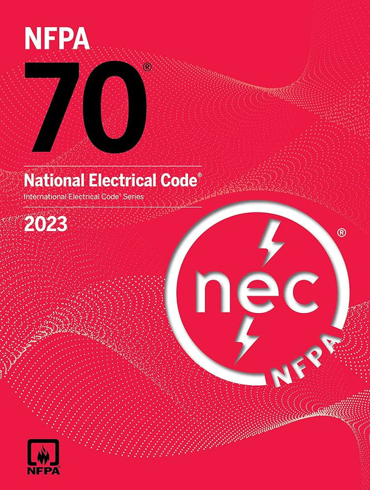 NFPA 70 National Electrical Code, 2023 Edition Softbound with Color-Coded EZ Tabs