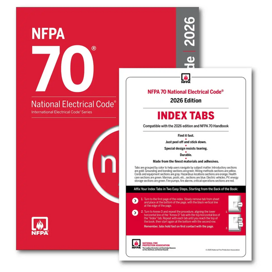 NFPA 70 National Electrical Code (NEC), 2026 Edition - Softbound