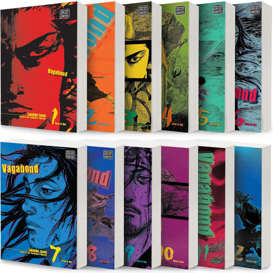 Vagabond (Volumes 1–12) VIZBIG Manga Set | Takehiko Inoue
